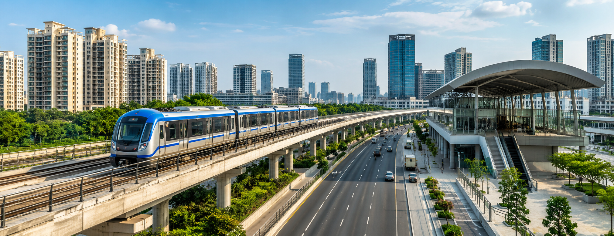 Hiranandani Thane Metro Connectivity