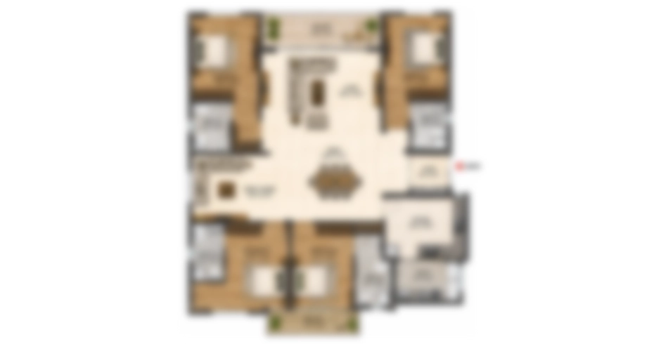 Hiranandani Thane 4 Bhk Layout Plan